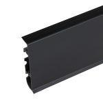Плінтус ПВХ Hi Line Prestige Cezar Чорний матовий (M090) 2,5м
