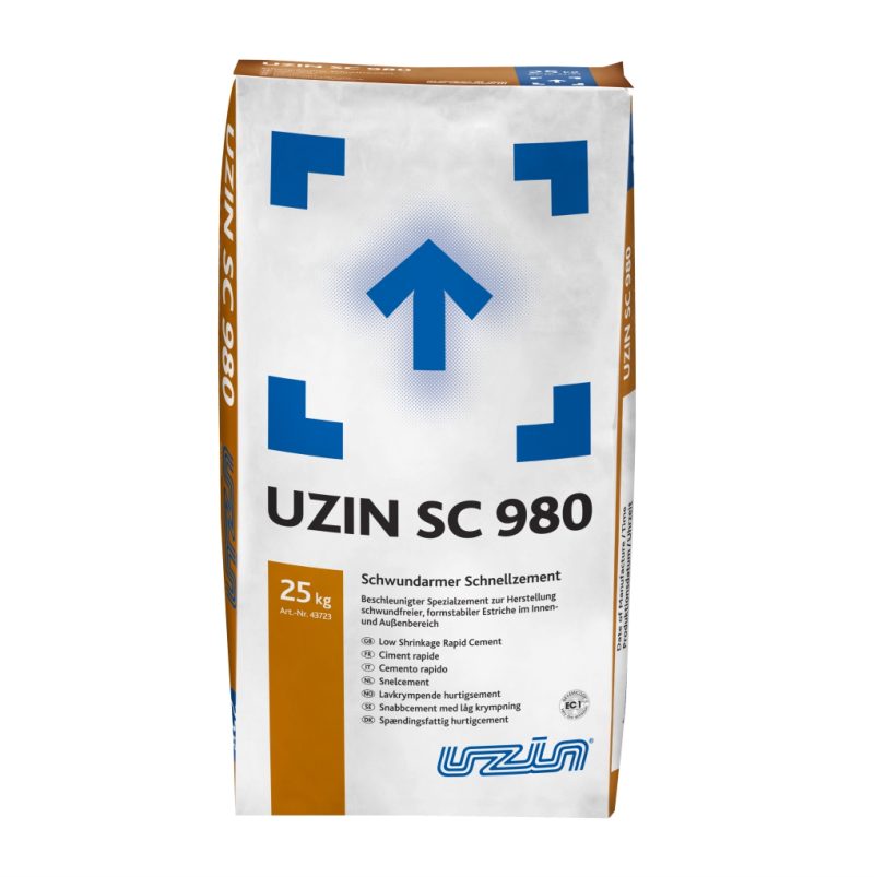 UZIN SC 980 спеціальний цемент для стяжок з усадкою