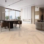 Паркетна дошка Barlinek Дуб Cappuccino Herringbone 1WC000010 - Зображення 4