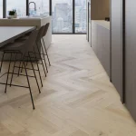 Паркетна дошка Barlinek Дуб Marzipan Muffin Herringbone 1WC000014 - Зображення 4