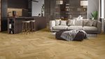 Паркетна дошка Barlinek Дуб Caramel Herringbone 1WC000024 - Зображення 2