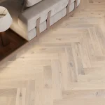 Паркетна дошка Barlinek Дуб Cappuccino Herringbone 1WC000010 - Зображення 3