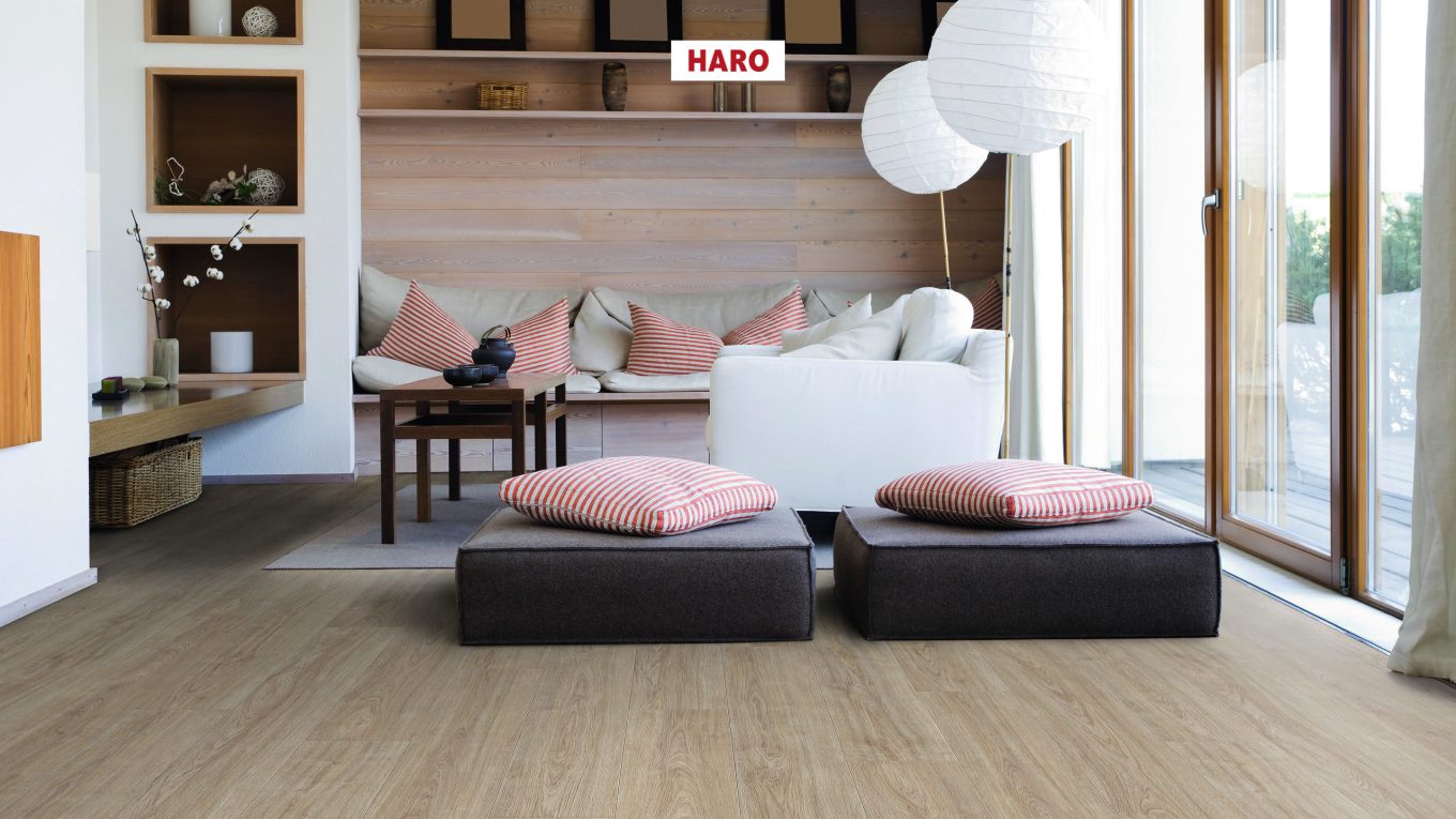 Ламінована підлога Haro TRITTY 200 Aqua Oak Eleganza Crème White 541559 - Зображення 2