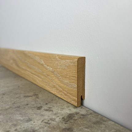 Плінтус MDF шпонований Дуб патина MDF-D6008