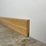 Плінтус MDF+шпон Дуб натуральний MDF-D6009