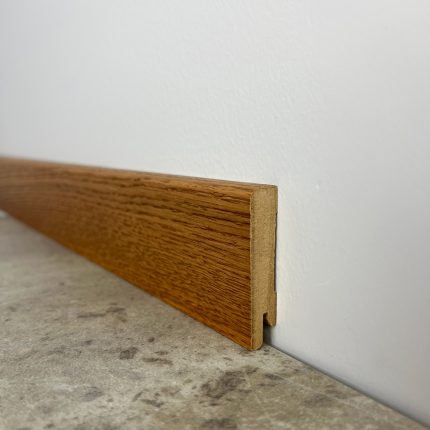 Плінтус  MDF шпонований Дуб медовий MDF-D6010 60*12*2000 мм