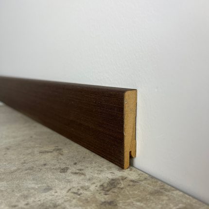 Плінтус MDF+шпон Дуб Венге MDF-D6012