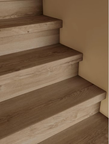 Профіль для сходів Stair Noses сумісний з ламінованою підлогою BerryAlloс 1,2м Ламінований профіль захисний для сходів BerryAllok