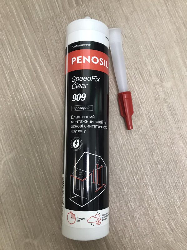 PENOSIL SpeedFix Clear 909 - еластичний монтажний клей